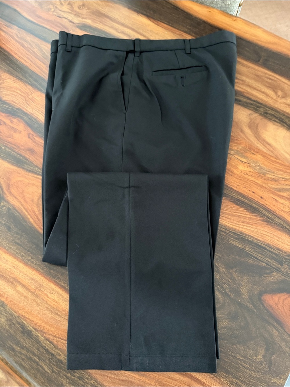 Haggar Men's Black Dress Pants - Tailored Classic 42x32
